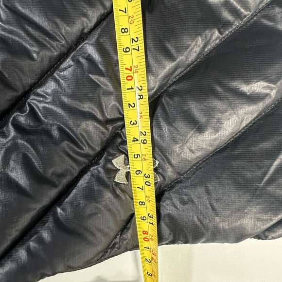 A263 Under Armour Infared Cold Gear Down Puffer Parka Storm 1 Coat XS Womens - Picture 4 of 8